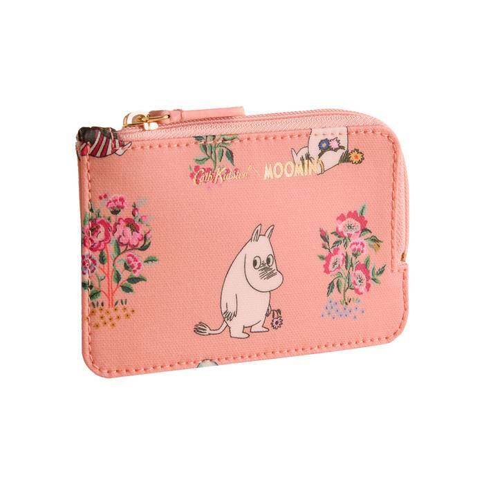 Female Card & Coin Purse Moomin Bunches Orange