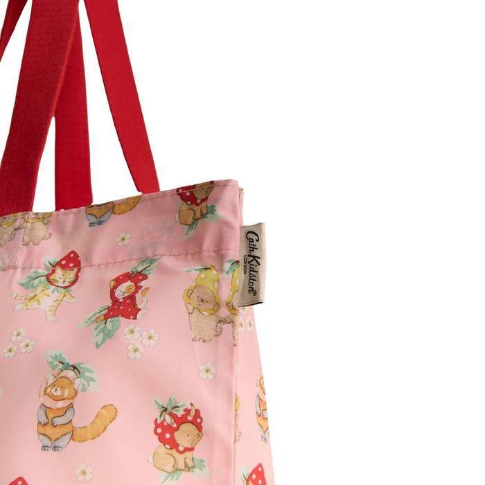 Female Foldaway Tote Friendly Fruit Pink 1
