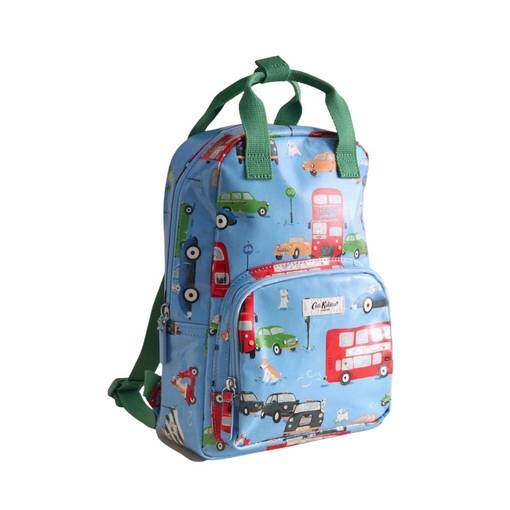 Kids Girl Medium Backpack Stanley in London Blue - Women's