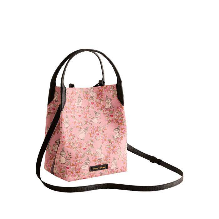 Female Corner Crossbody Little My Ditsy Pink