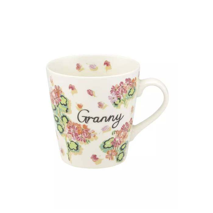Mini Stanley Granny Mug Geraniums Cream