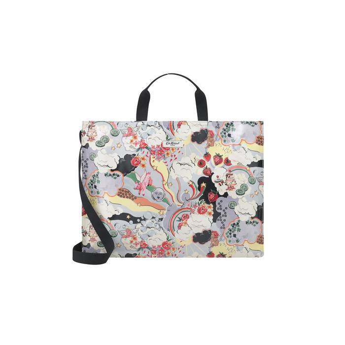 Strappy Carryall Self Care  Blue/Grey