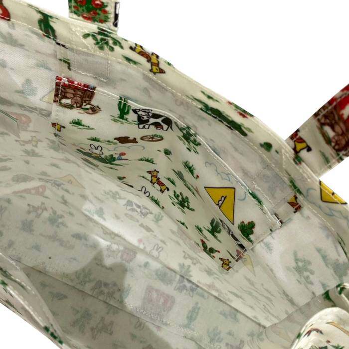 Female Large Bookbag Miffy Rodeo Ecru 1