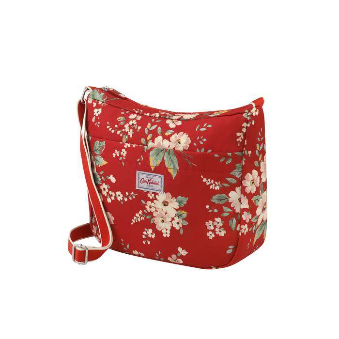 Medium Zip Messenger Spitalfields Red 1