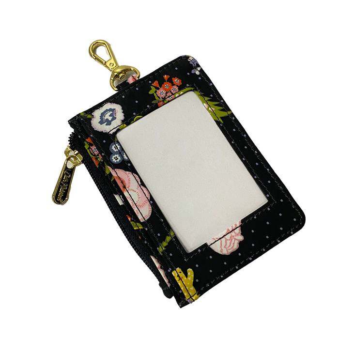 Female ID & Coin Purse Catnip Black 1