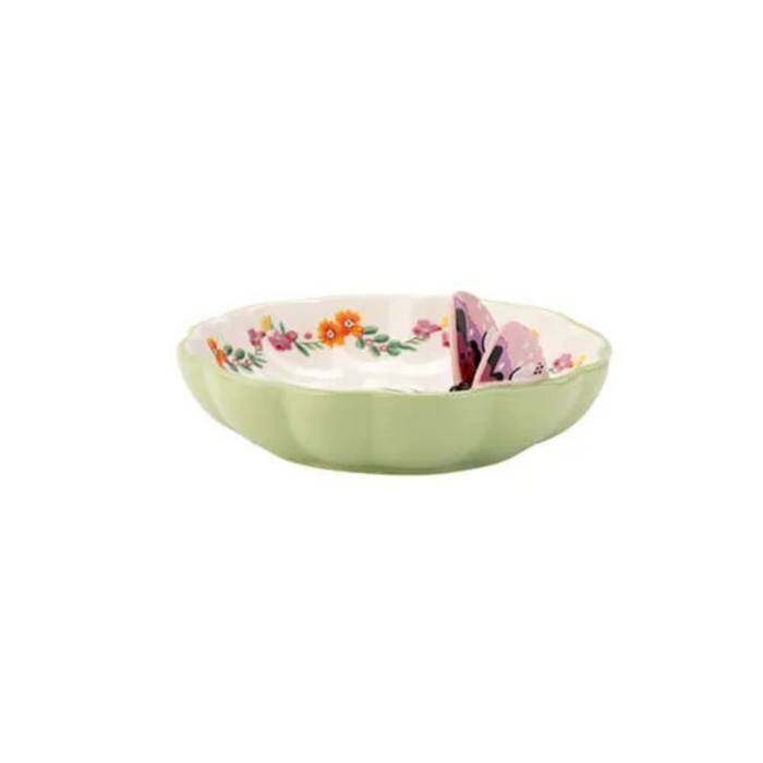 Butterfly Small Dish Butterfly & Sentiment Gifting Multi-color