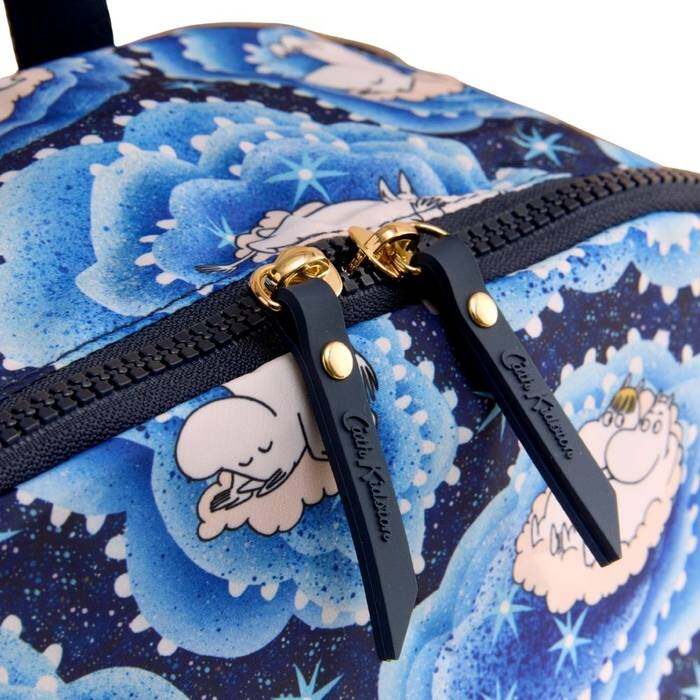 Female Foldaway Backpack Moomin Clouds Blue 1