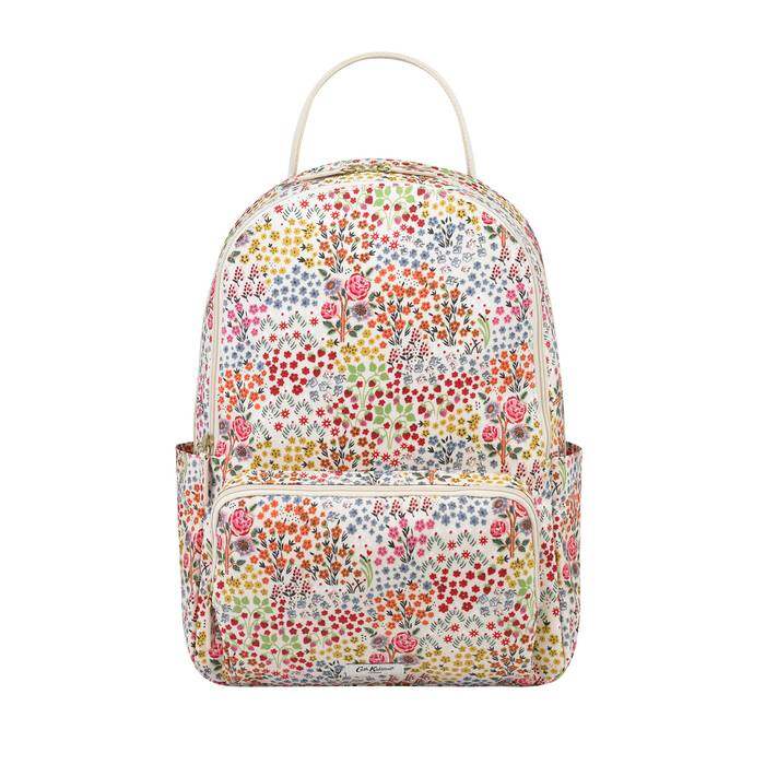 Pocket Backpack Kingdom Ditsy Cream