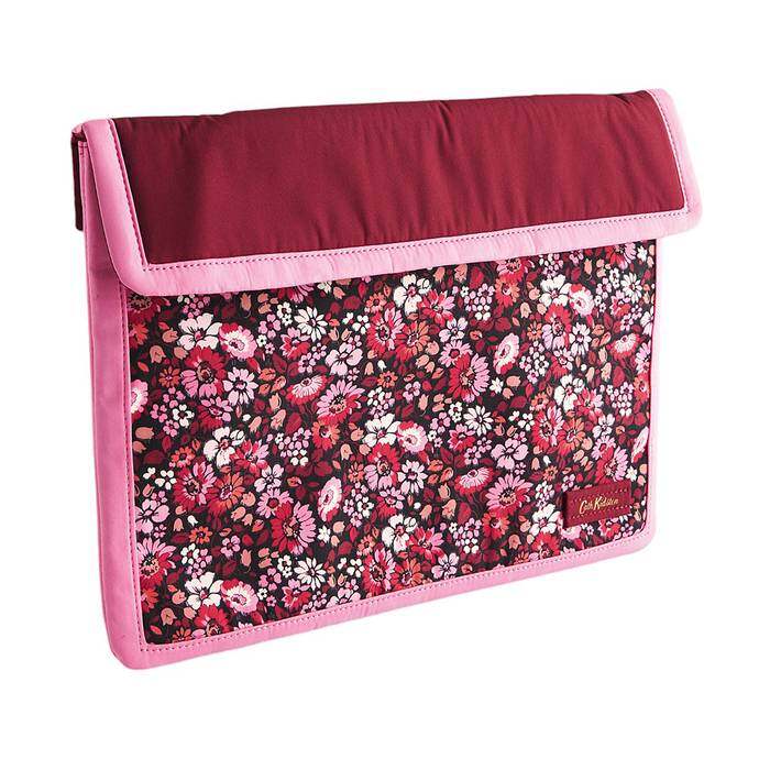 Female 13" Laptop Case Archive Ditsy Berry Red