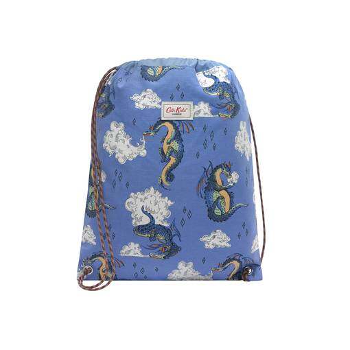 Kids Drawstring Bag Peace Dragon Blue Cath Kidston