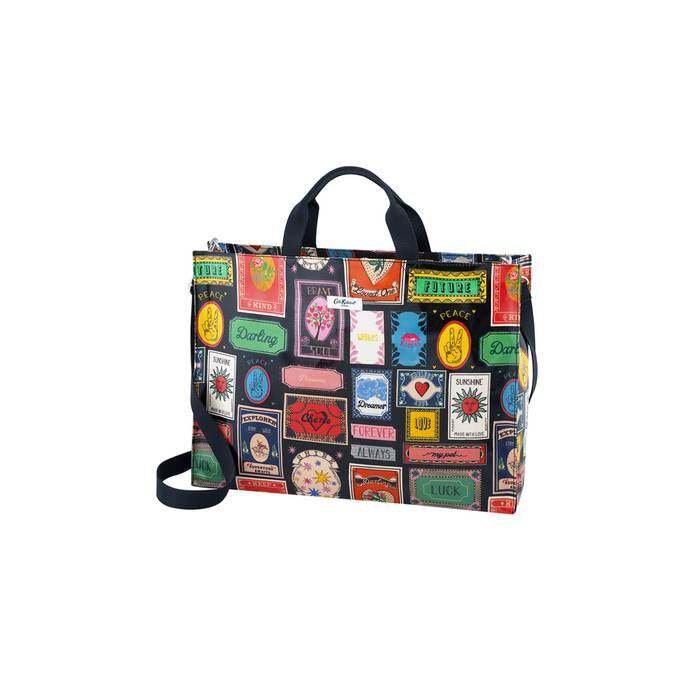 Strappy Carryall Keep Kind Black