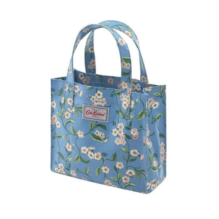 Small Bookbag Forget me not Mid Blue 1