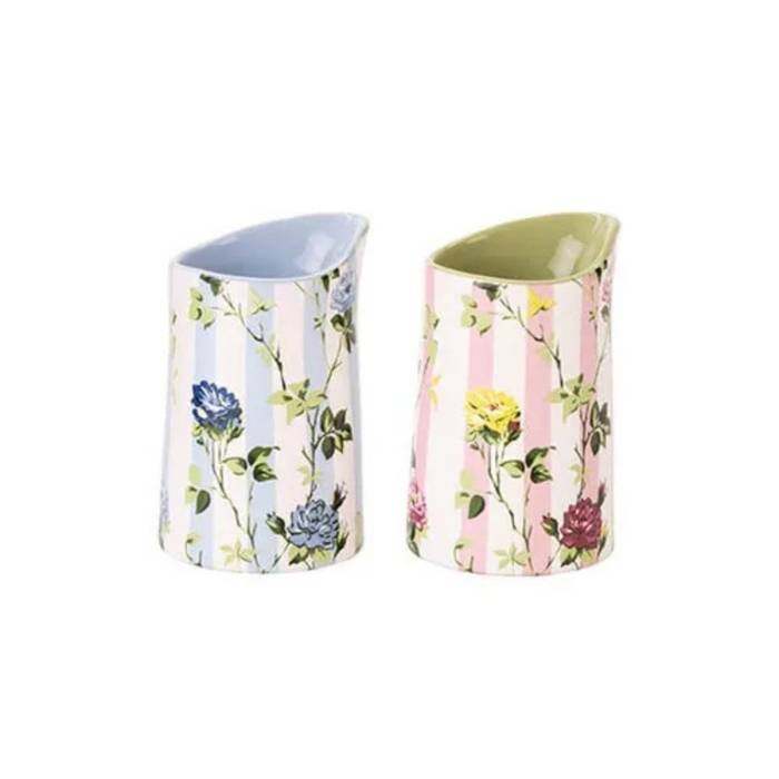 Set of 2 Jugs Climbing Rose Multi-color 1