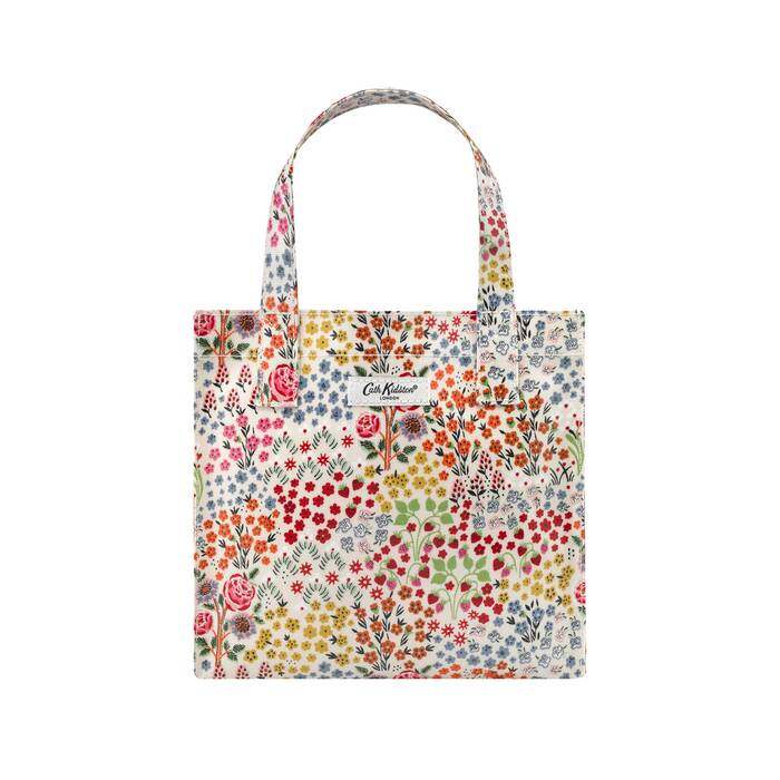 Small Bookbag Kingdom Ditsy Cream