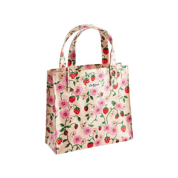 Small Bookbag Strawberry Small Cream