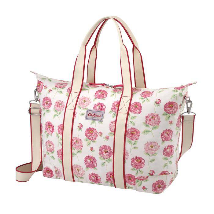 Foldaway Overnight Bag Dahlia Cream 1