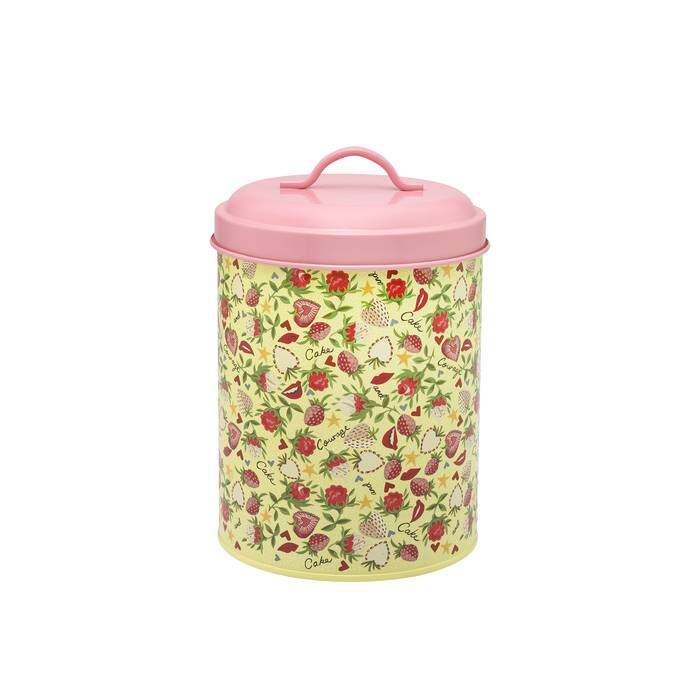 Biscuit Tin Showstopper Ditsy Cream/Pink