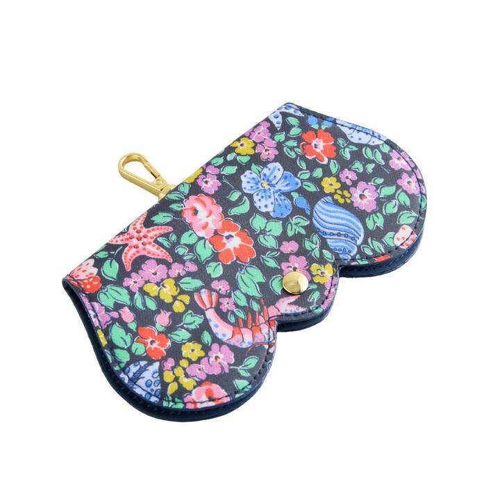 Glasses Case Beautiful Waters Ditsy Navy
