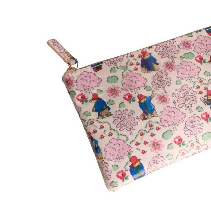 Female Zipped Purse Paddington Ditsy Pink 1