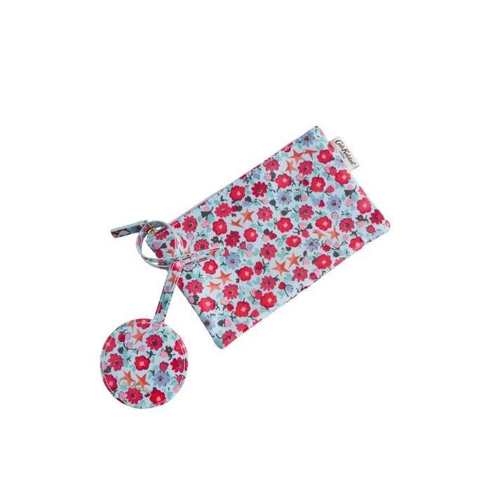 Gift Set Purse & Charm Folding Star Ditsy Multi-color