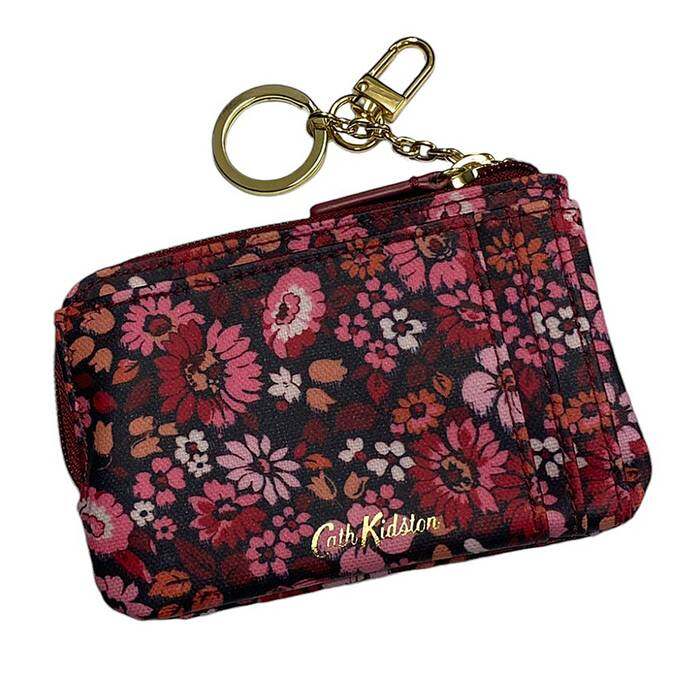 Female Card & Coin Purse Archive Ditsy Berry Red 1