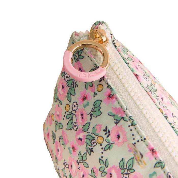 Female Triple Pouch Tennis Ditsy Green 1