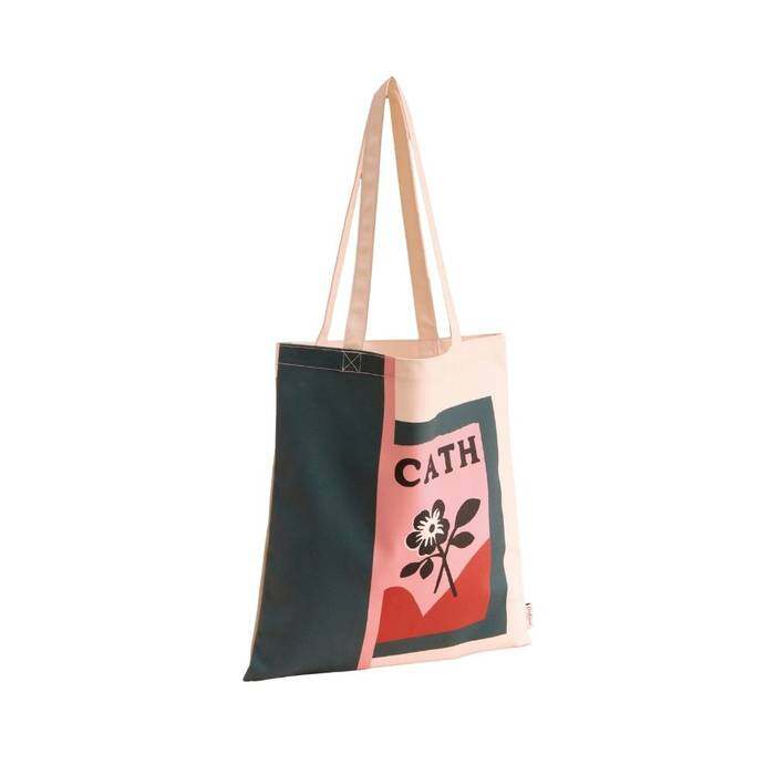 Female Tote Retro Posters Floral Green