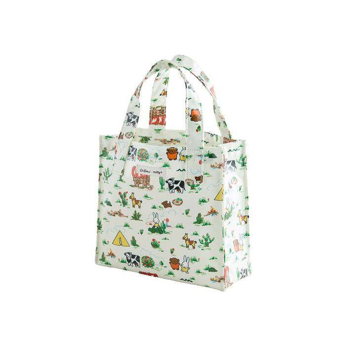 Female Small Bookbag Miffy Rodeo Ecru