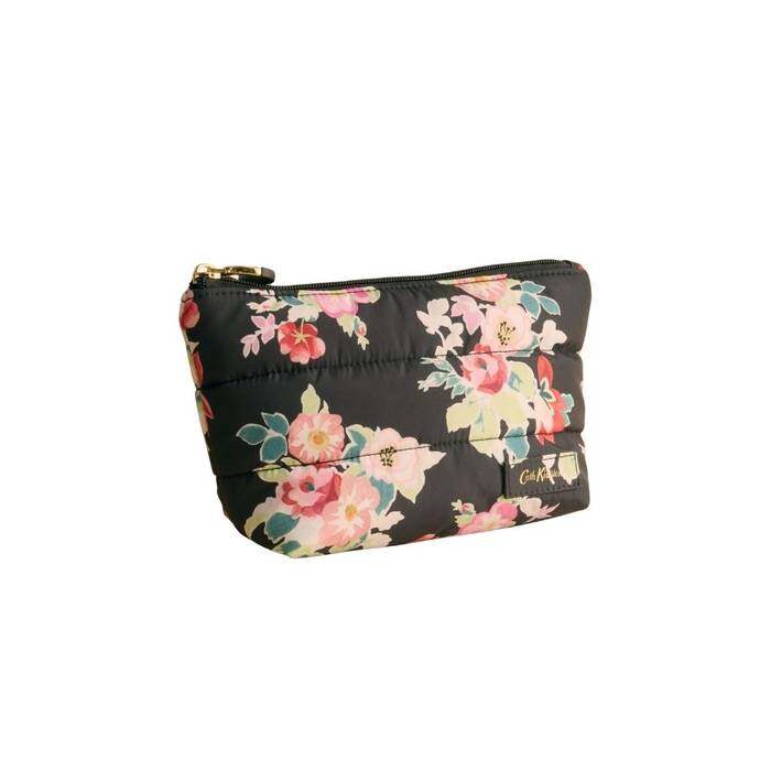 Female Paded Pouch Archive Floral Black