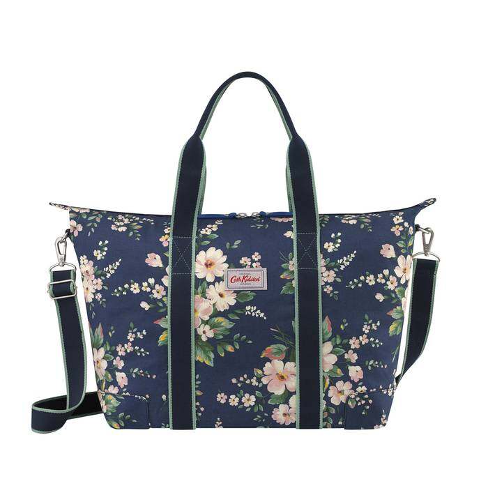 Foldaway Overnight Bag Spitalfields Navy