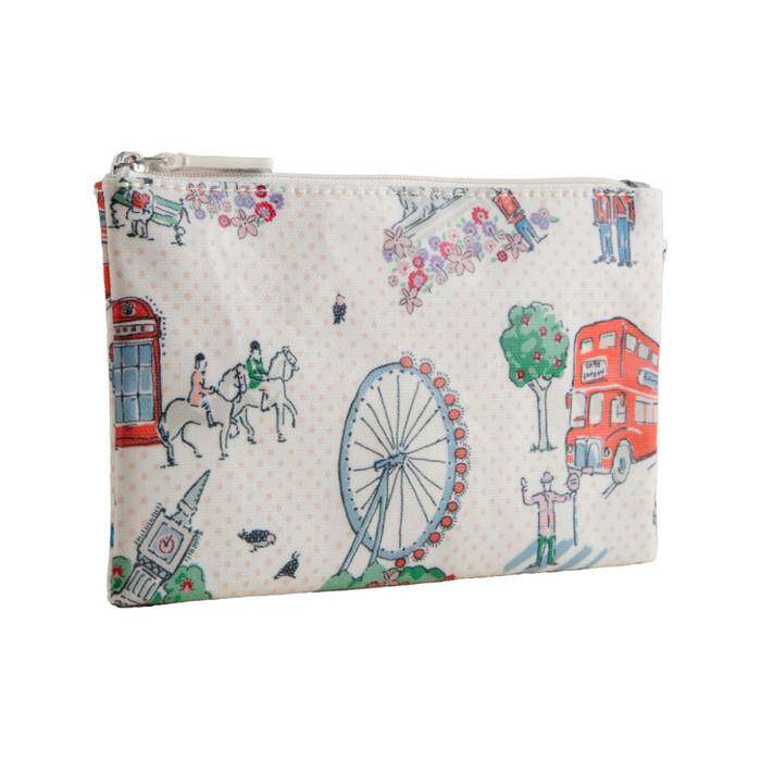 Female Zip Purse Lovely London Ecru