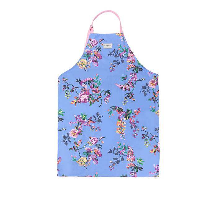 blue MFS Standard Apron New Birds and Roses