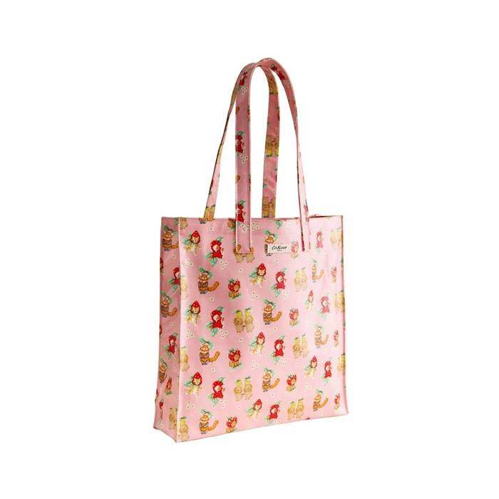 Female Large Bookbag Fruit Friends Pink
