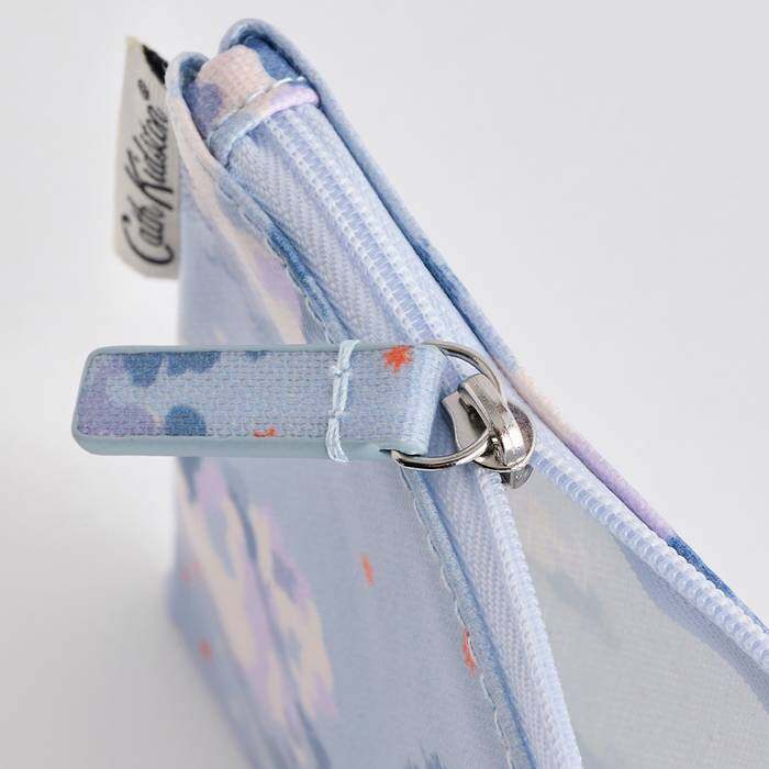 Female Zip Purse Silver Linings Blue 1