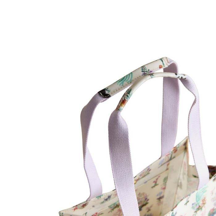 Female Medium Bookbag Chihuahua Island Cream 1