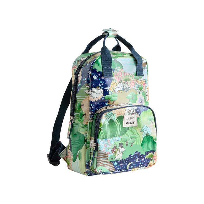 Kids Girl Medium Backpack Moomin Valley Green