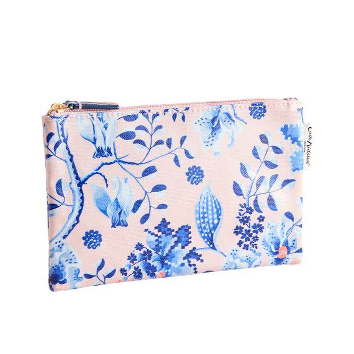 Female Zip Purse Mystery Floral Pink