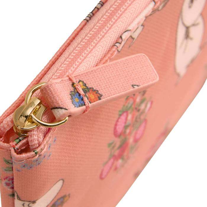 Female Zip Purse Moomin Bunches Orange 1