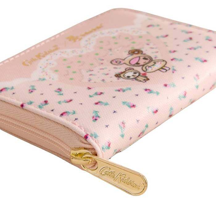 Female Mini Continental Wallet Tokidoki Town Pink 1
