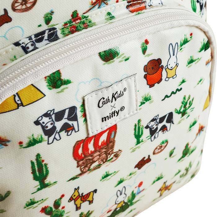 Kids Girl Backpack Miffy Rodeo Ecru 1