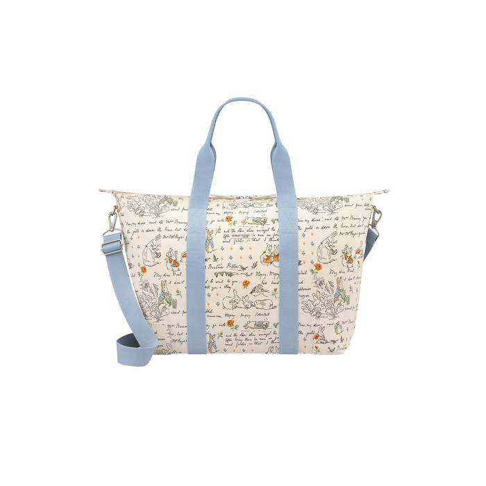 Dear Noel Foldaway Overnight Bag  Cream 1