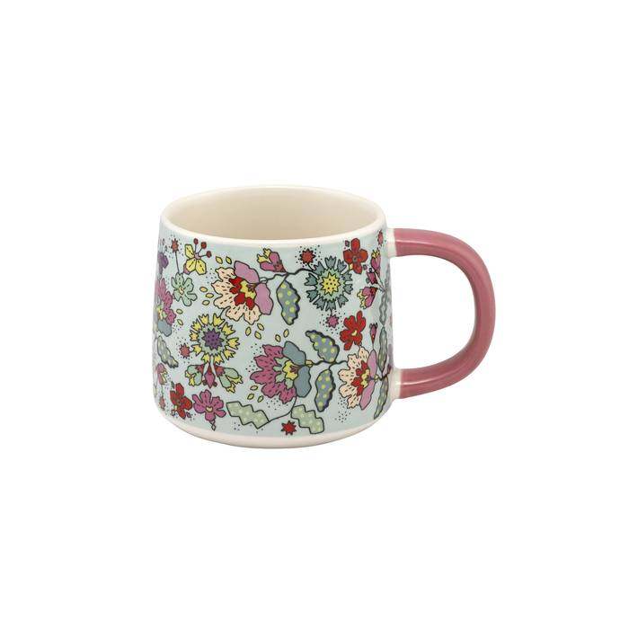 Mini Billie Mug Stamp Paisley Pink