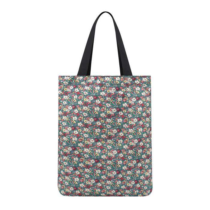 Small Foldaway Tote Self Care  Green