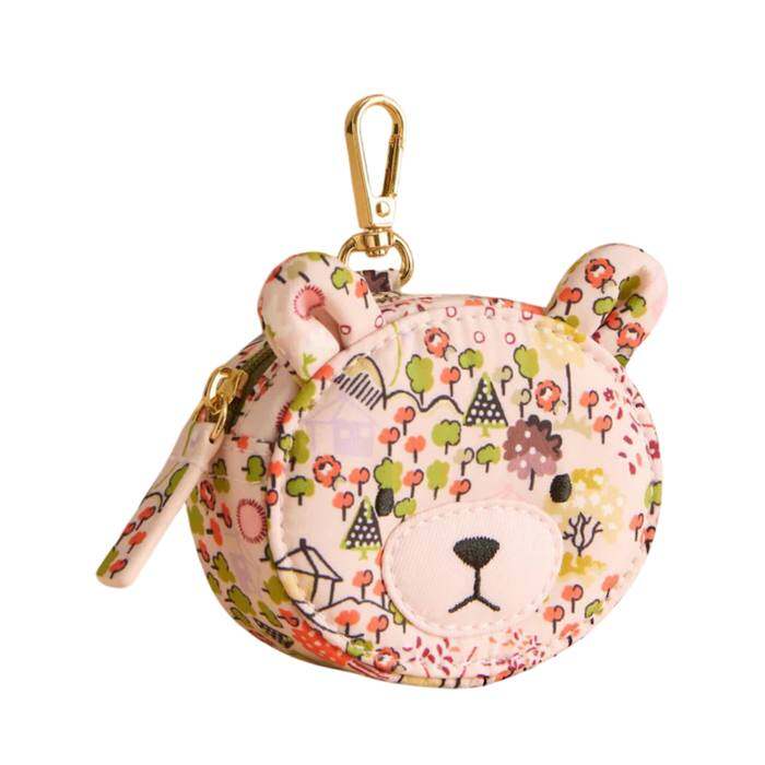 Kids Girl Coin Purse Tiny Town Orange