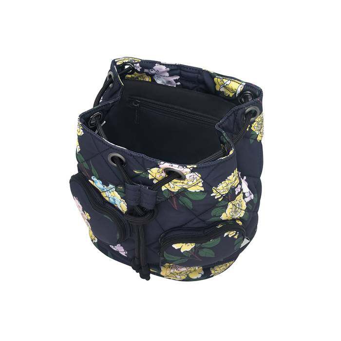 Recycled Rose Mini Backpack Iconic Black 1