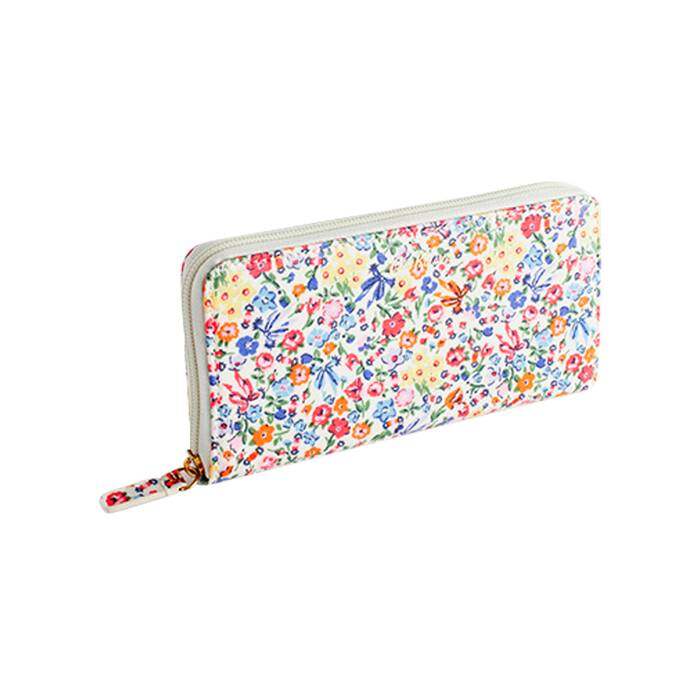 Continental Wallet Harmony Ditsy Blue/Yellow