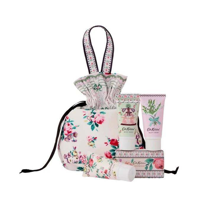 Set Skincare Travel Pouch Wild Flowers Wild Women Multi-Color