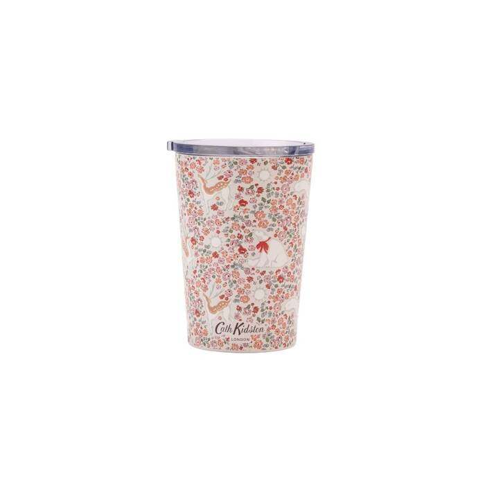 Stainless Steel Travel Mug 300 ml Neutral Animal Ditsy Multi-color