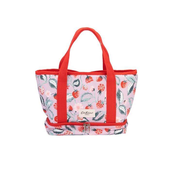 Lunch Tote Raspberry Multi-color 1