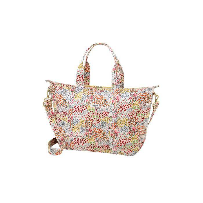 Foldaway Overnight Bag Kingdom Ditsy Cream 1